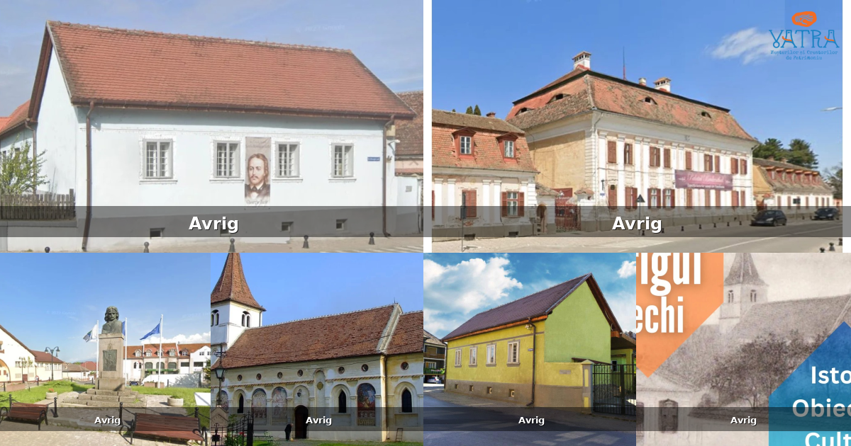 Atracții, monumente și obiective turistice din Avrig