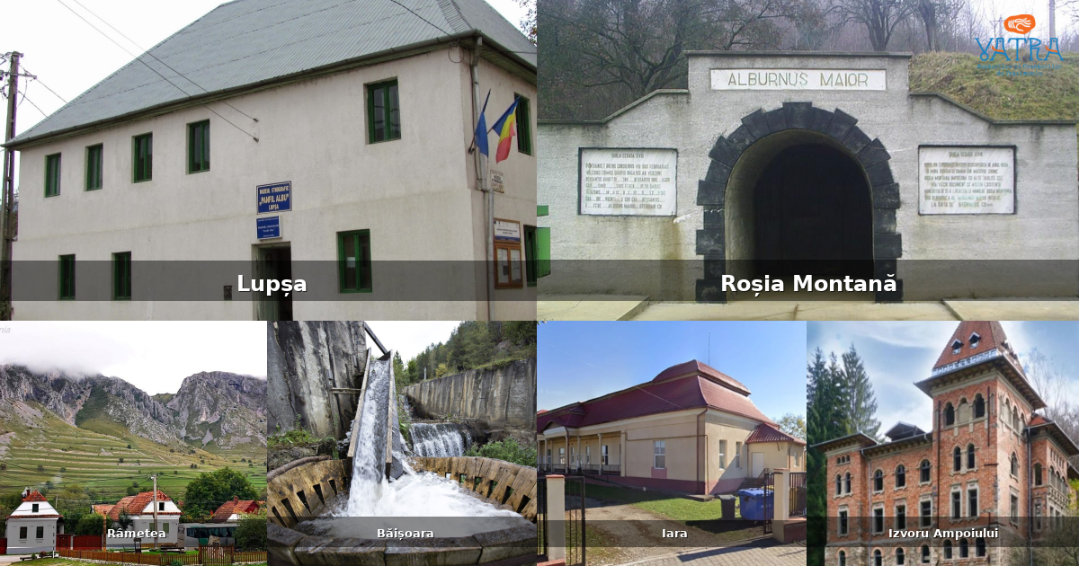 Atracții, monumente și obiective turistice din Baia de Arieș