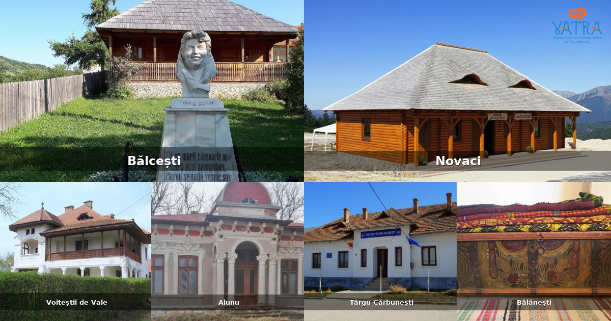 Atracții, monumente și obiective turistice din Bălcești