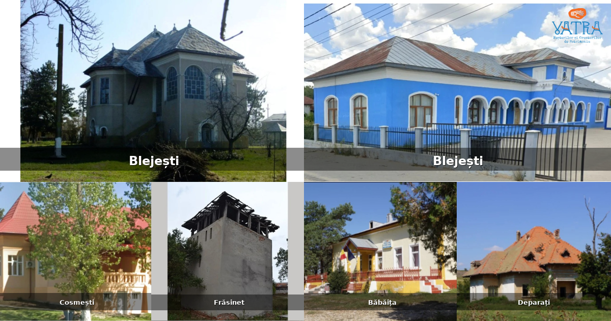 Atracții, monumente și obiective turistice din Blejești