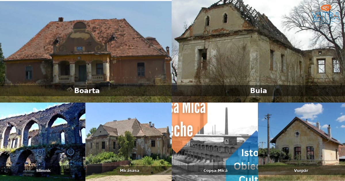 Atracții, monumente și obiective turistice din Boarta