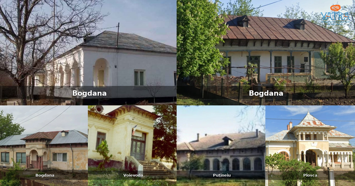 Atracții, monumente și obiective turistice din Bogdana