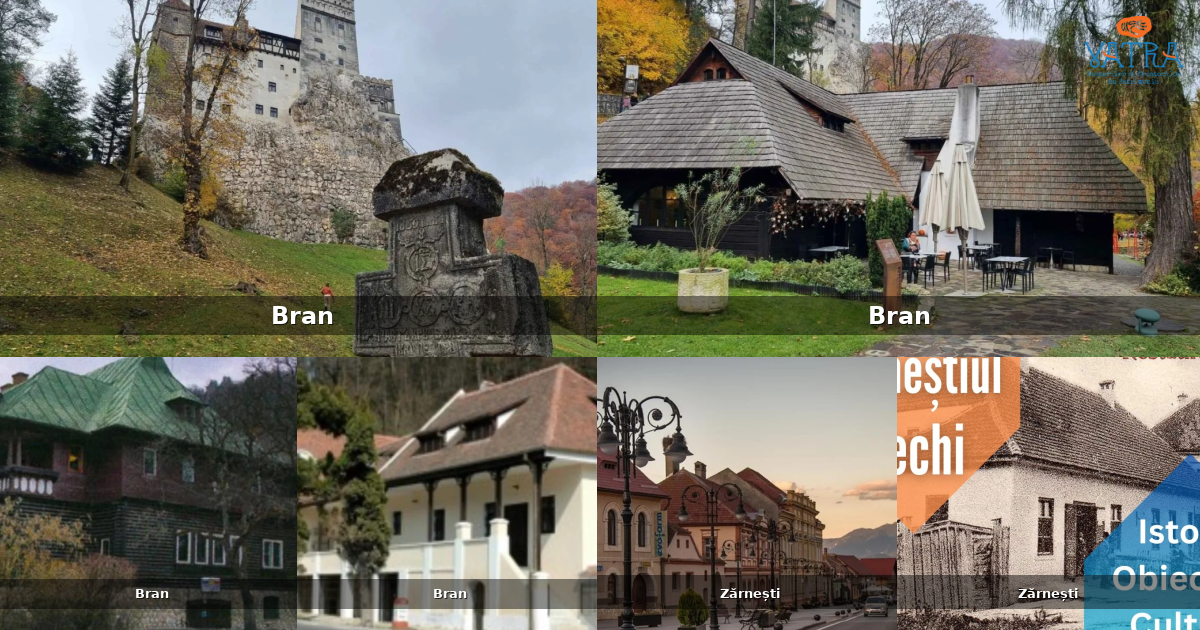 Atracții, monumente și obiective turistice din Bran