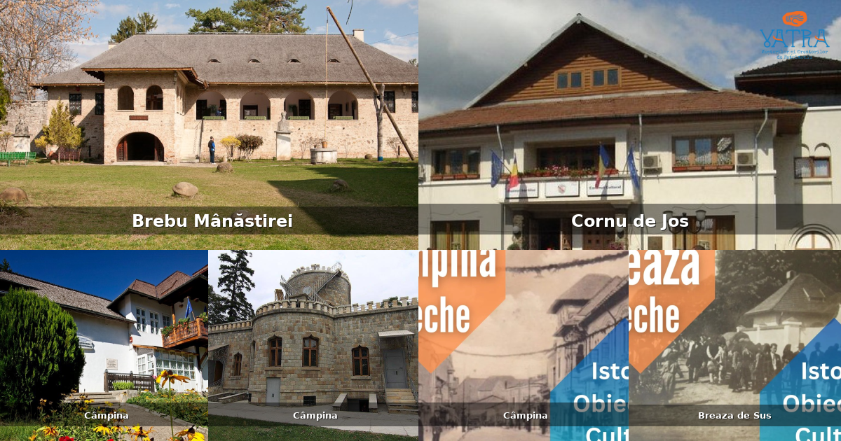 Atracții, monumente și obiective turistice din Brebu Mânăstirei