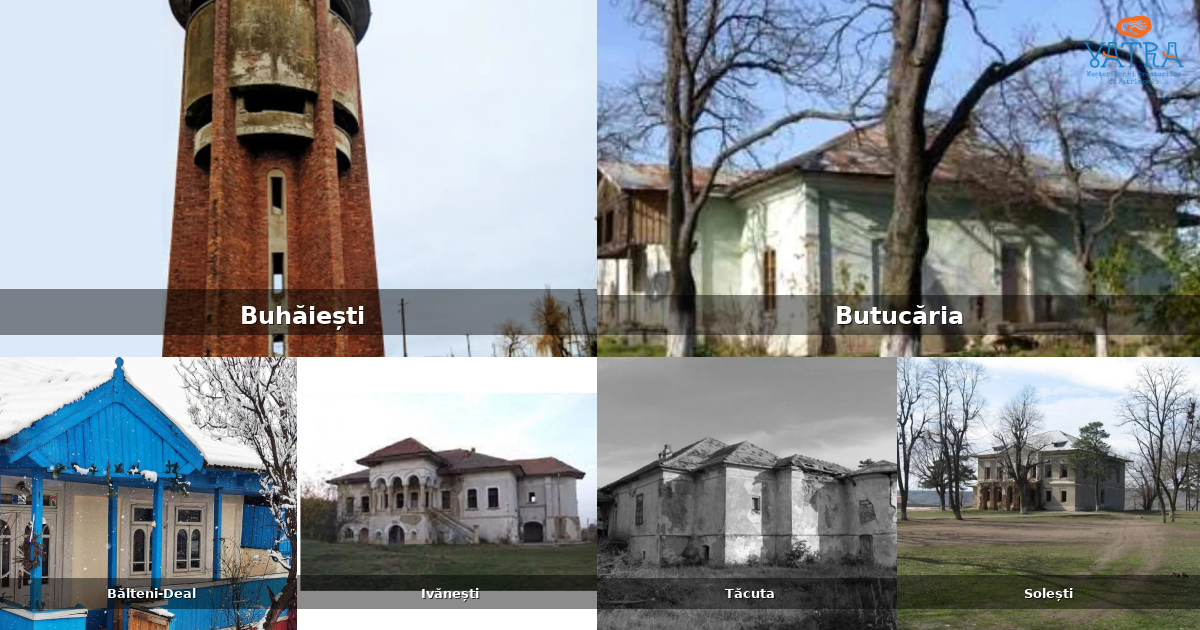 Atracții, monumente și obiective turistice din Buhăiești