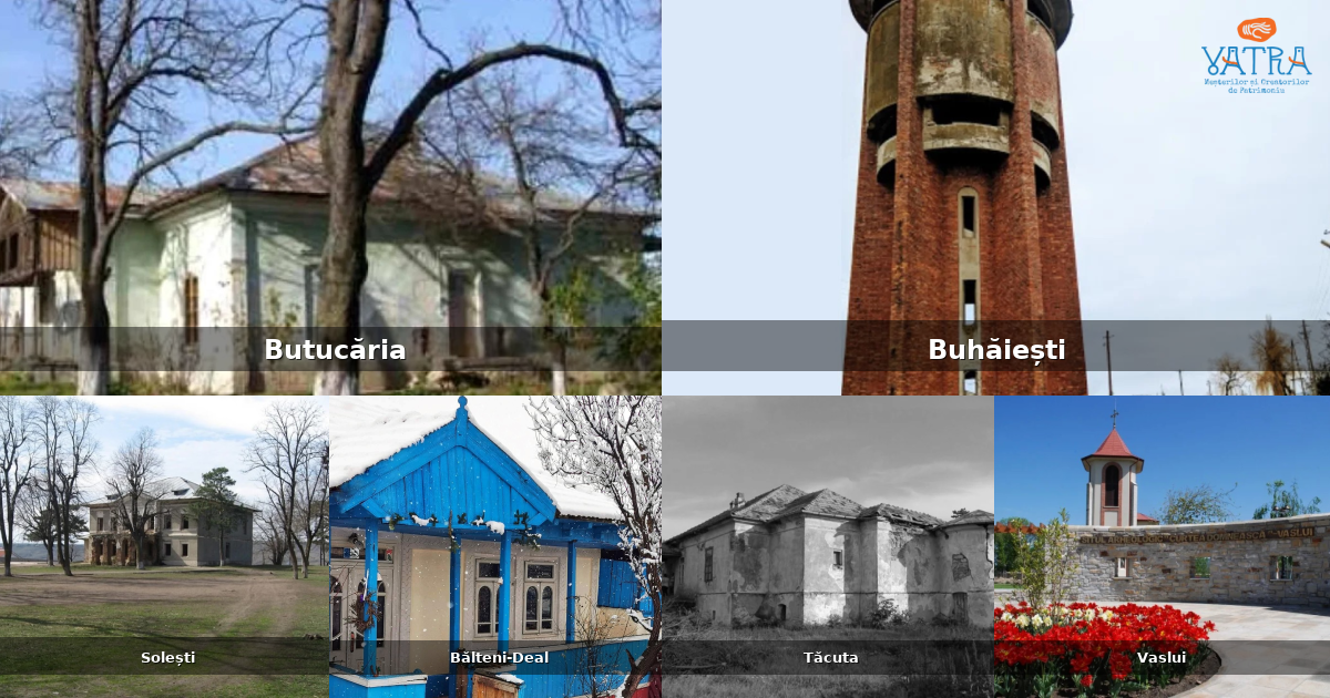 Atracții, monumente și obiective turistice din Butucăria