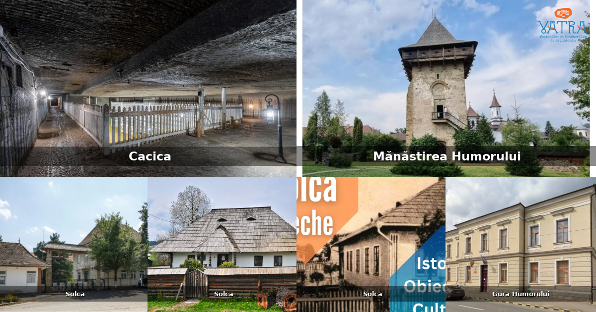 Atracții, monumente și obiective turistice din Cacica