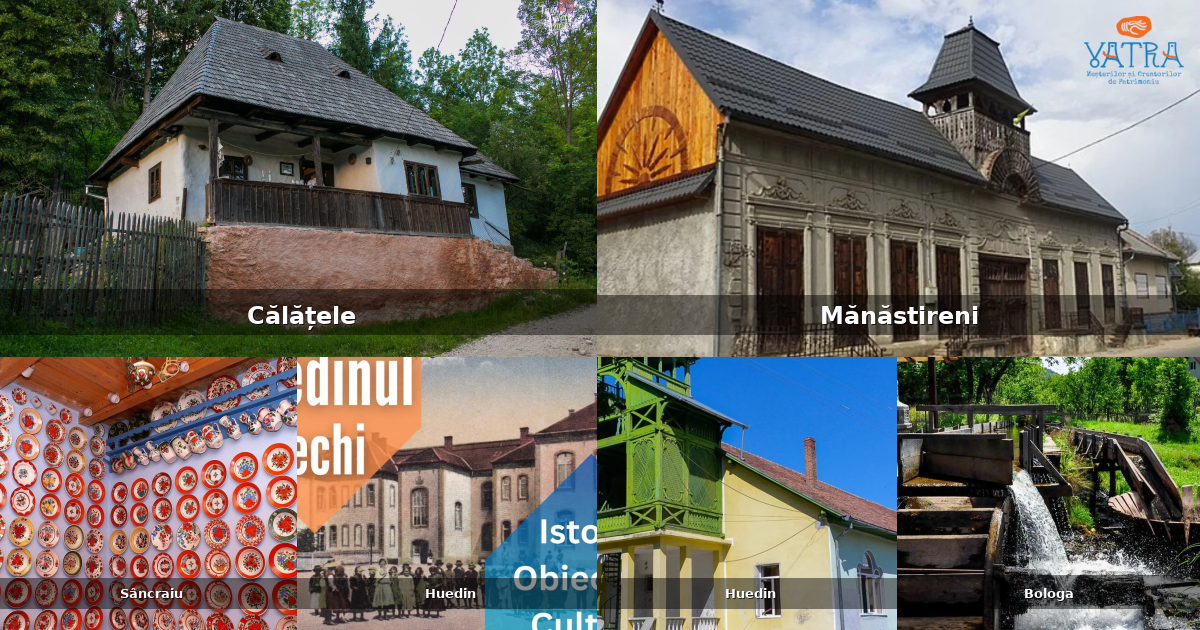Atracții, monumente și obiective turistice din Călățele