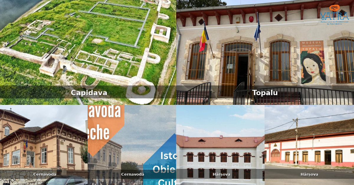 Atracții, monumente și obiective turistice din Capidava