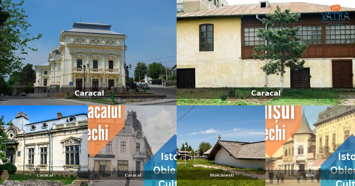 Atracții, monumente și obiective turistice din Caracal