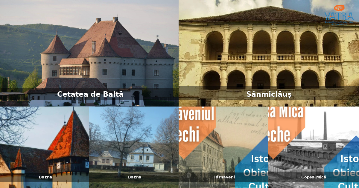 Atracții, monumente și obiective turistice din Cetatea de Baltă