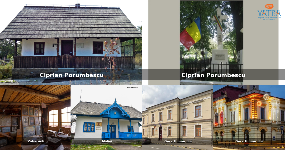 Atracții, monumente și obiective turistice din Ciprian Porumbescu