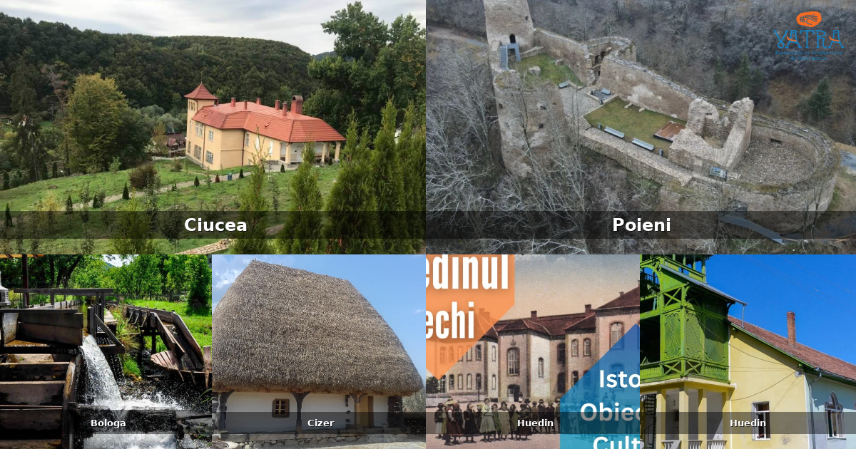 Atracții, monumente și obiective turistice din Ciucea