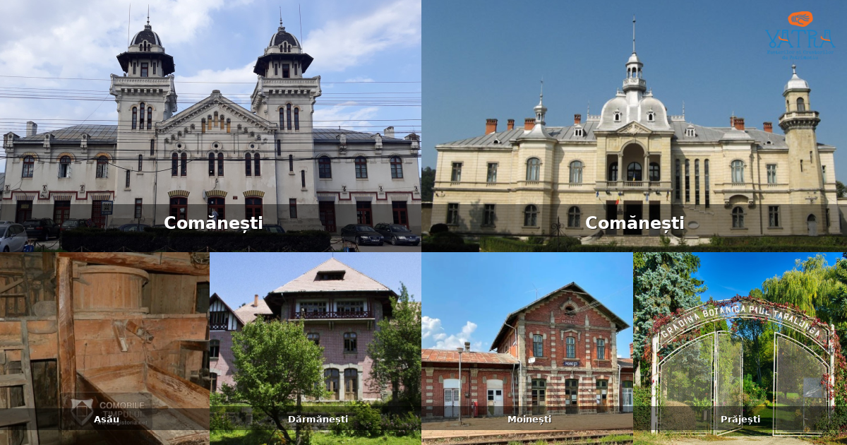 Atracții, monumente și obiective turistice din Comănești