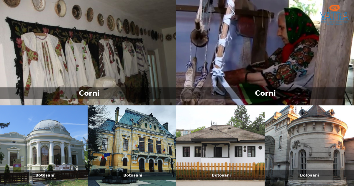 Atracții, monumente și obiective turistice din Corni