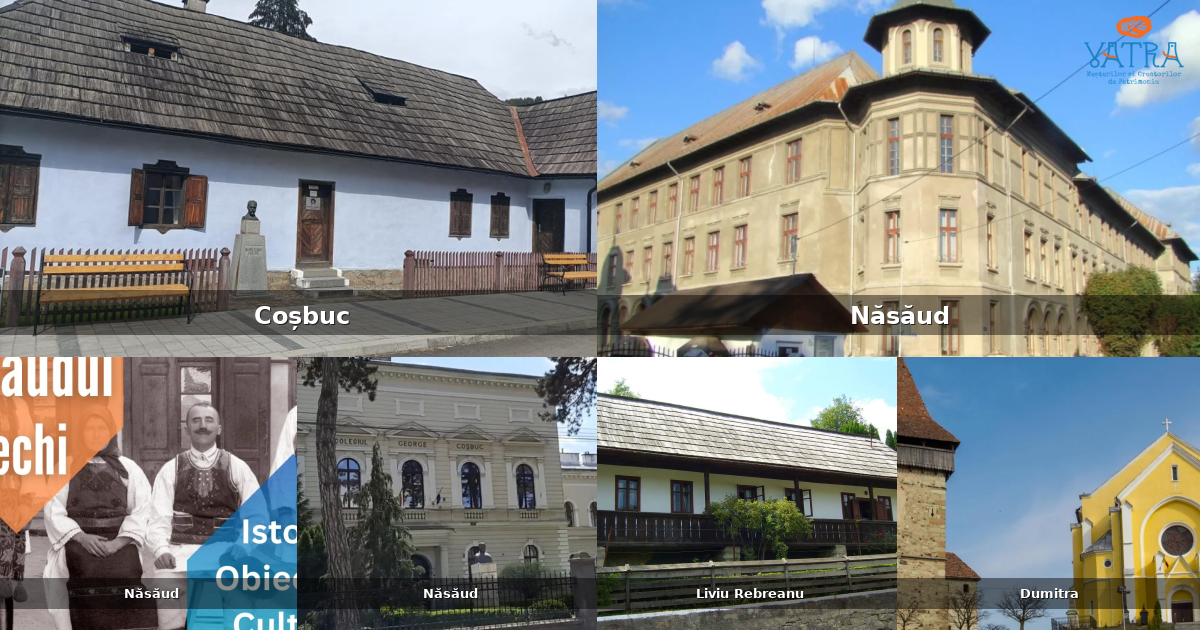 Atracții, monumente și obiective turistice din Coșbuc
