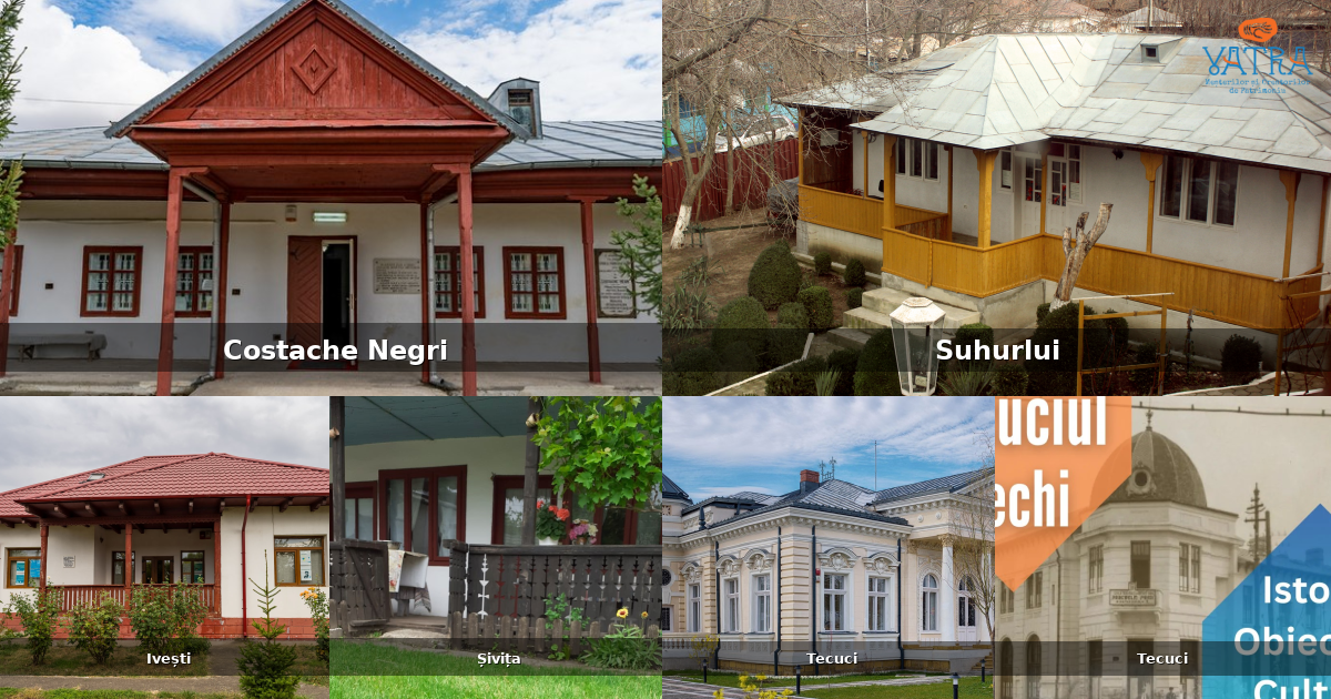 Atracții, monumente și obiective turistice din Costache Negri