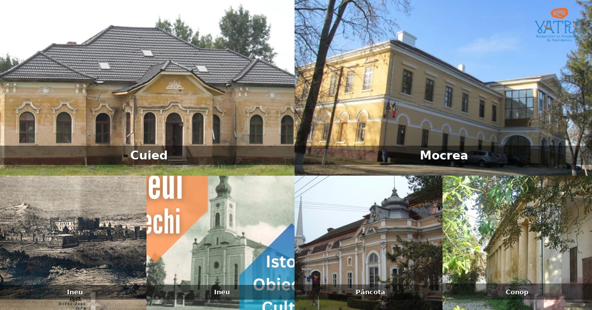 Atracții, monumente și obiective turistice din Cuied