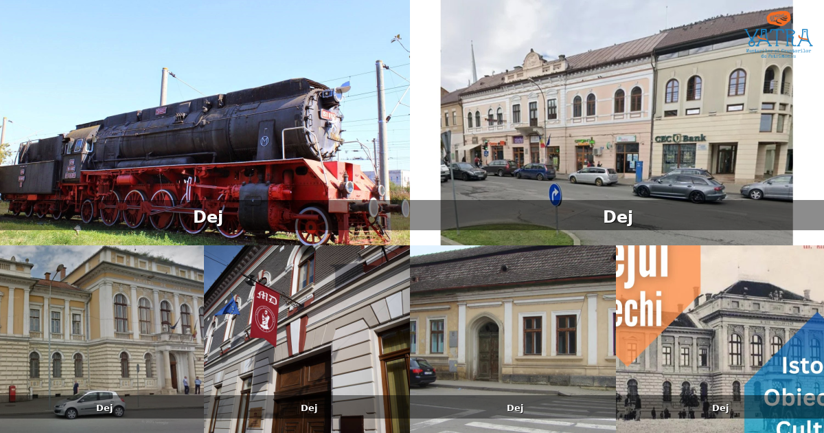 Atracții, monumente și obiective turistice din Dej