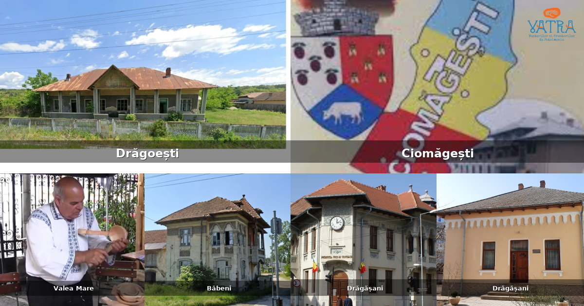 Atracții, monumente și obiective turistice din Drăgoești