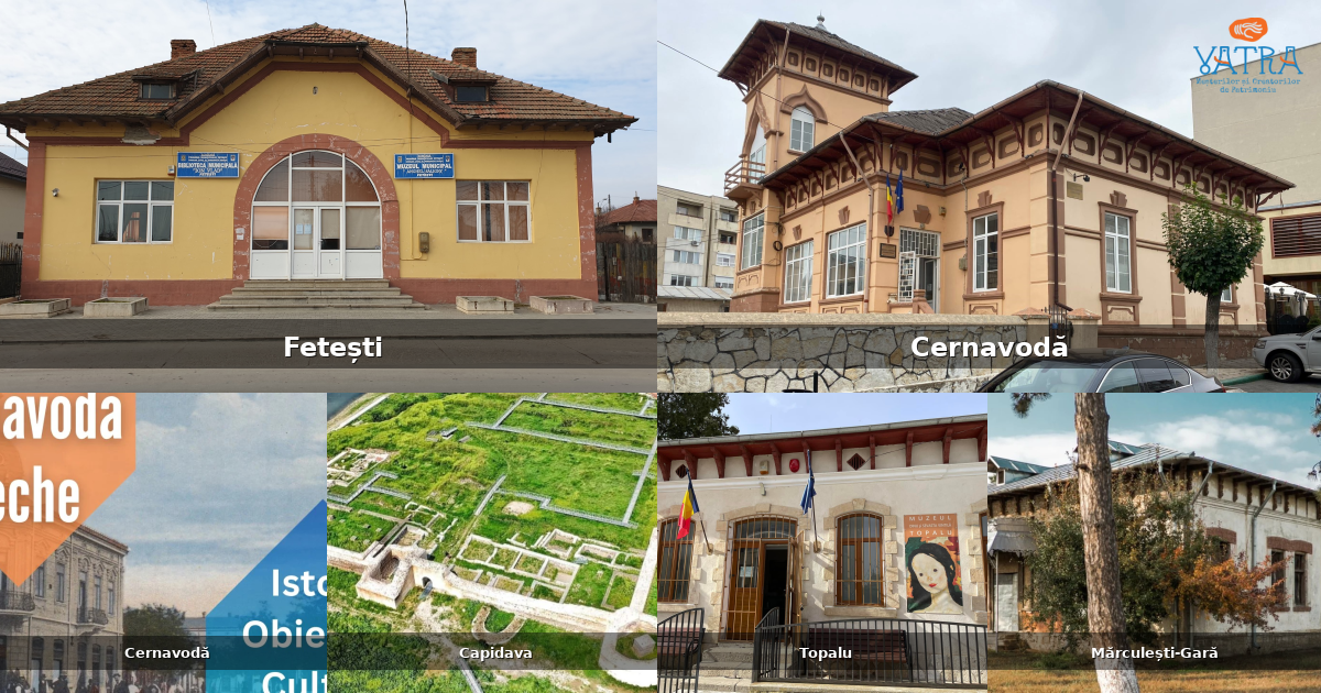 Atracții, monumente și obiective turistice din Fetești