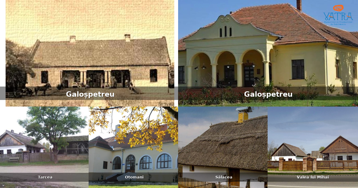 Atracții, monumente și obiective turistice din Galoșpetreu