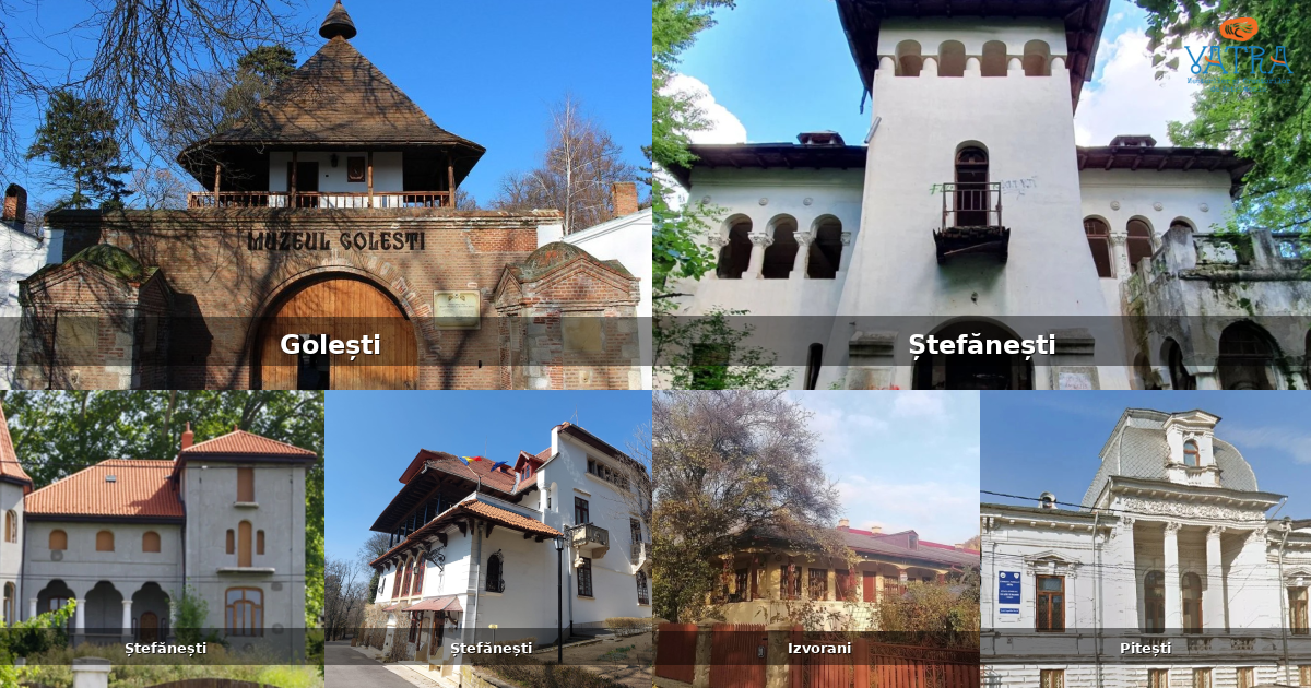 Atracții, monumente și obiective turistice din Golești