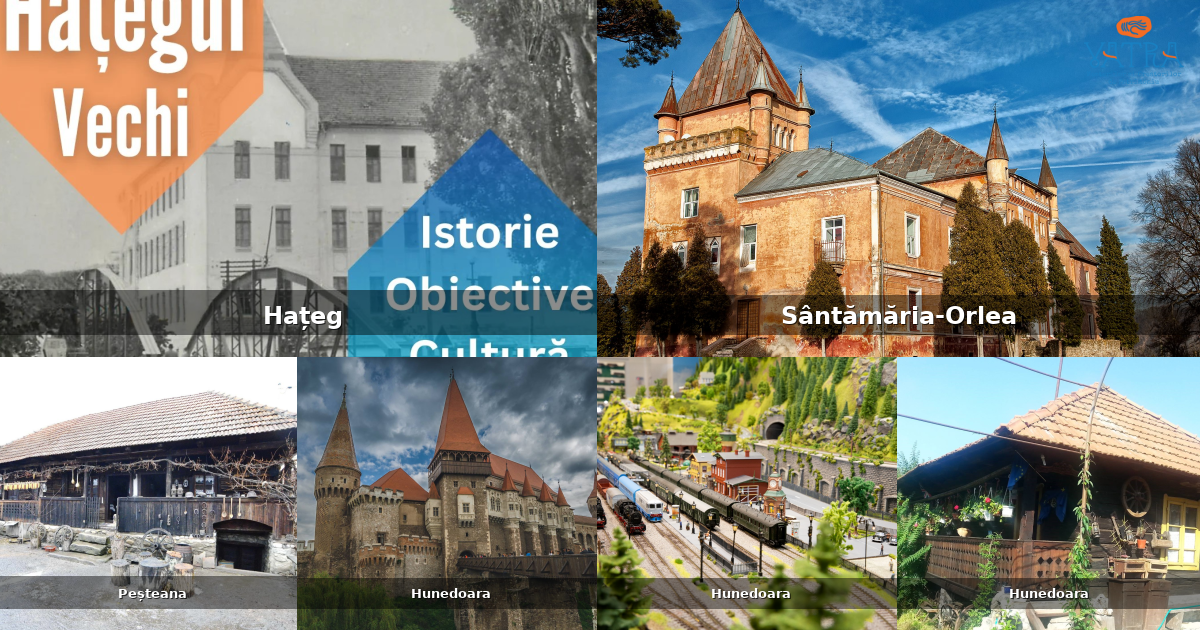 Atracții, monumente și obiective turistice din Hațeg