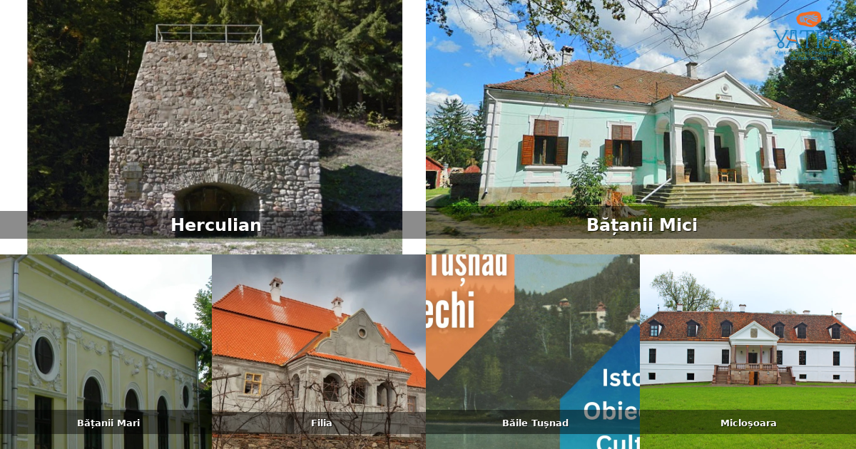 Atracții, monumente și obiective turistice din Herculian