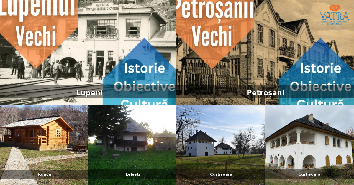 Atracții, monumente și obiective turistice din Lupeni