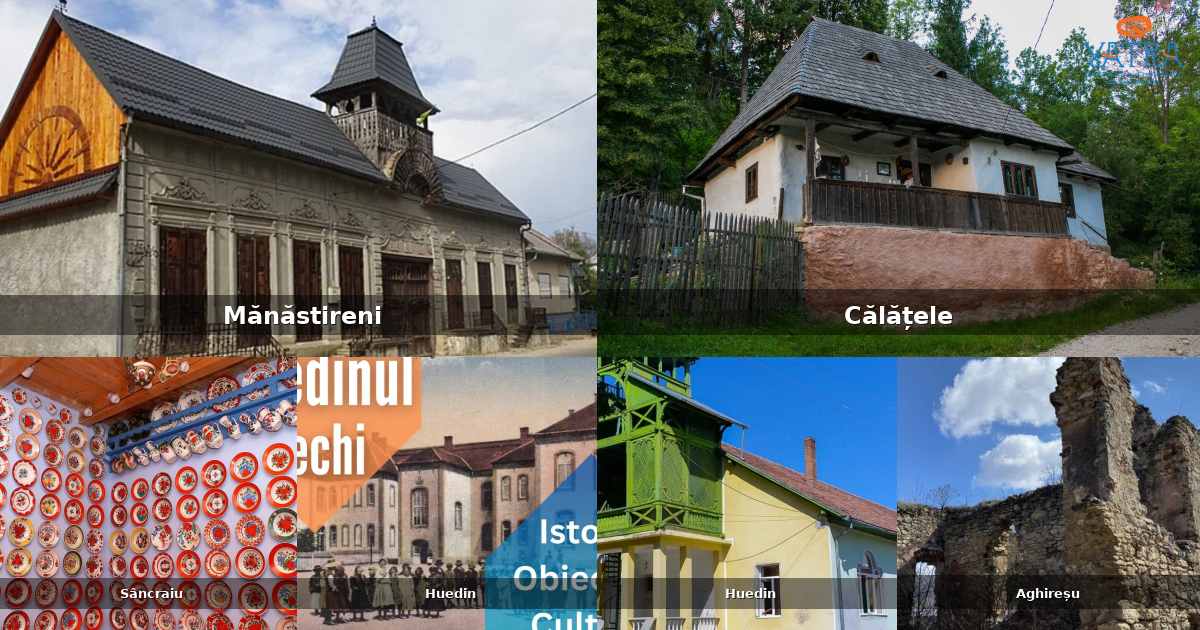 Atracții, monumente și obiective turistice din Mănăstireni