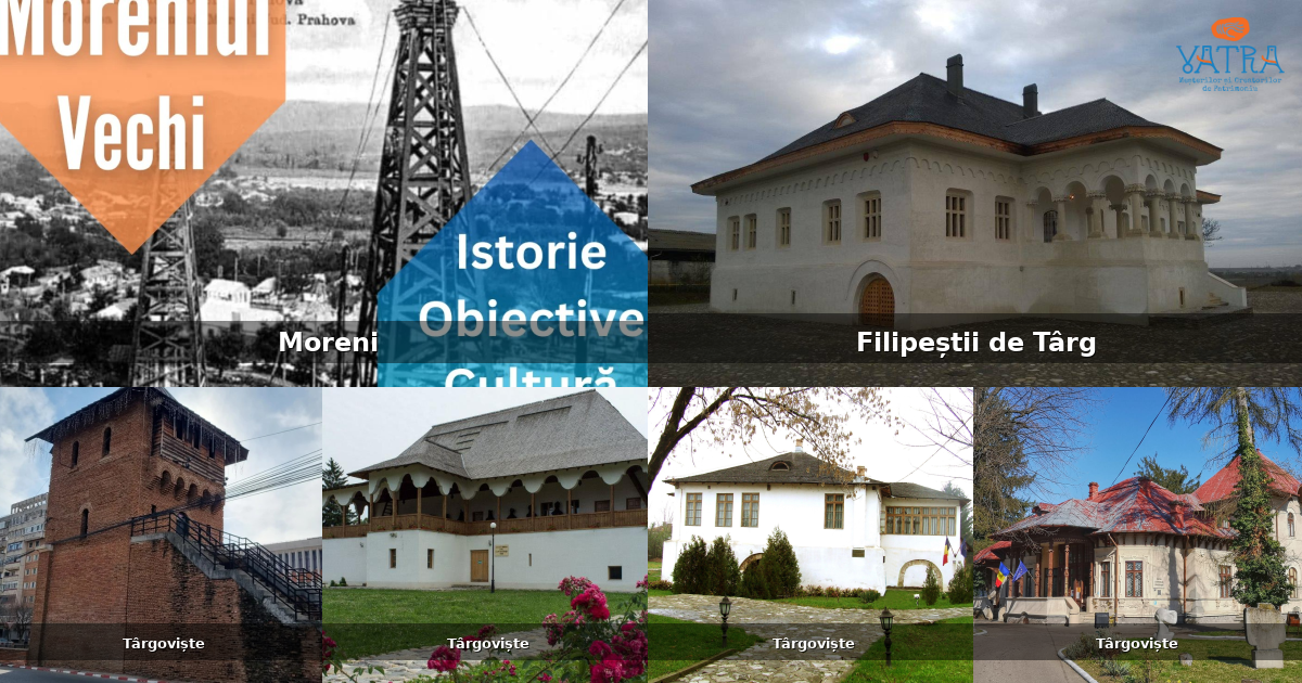 Atracții, monumente și obiective turistice din Moreni