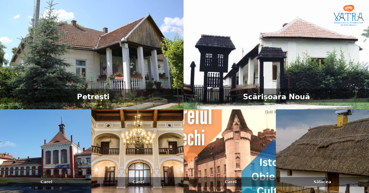 Atracții, monumente și obiective turistice din Petrești
