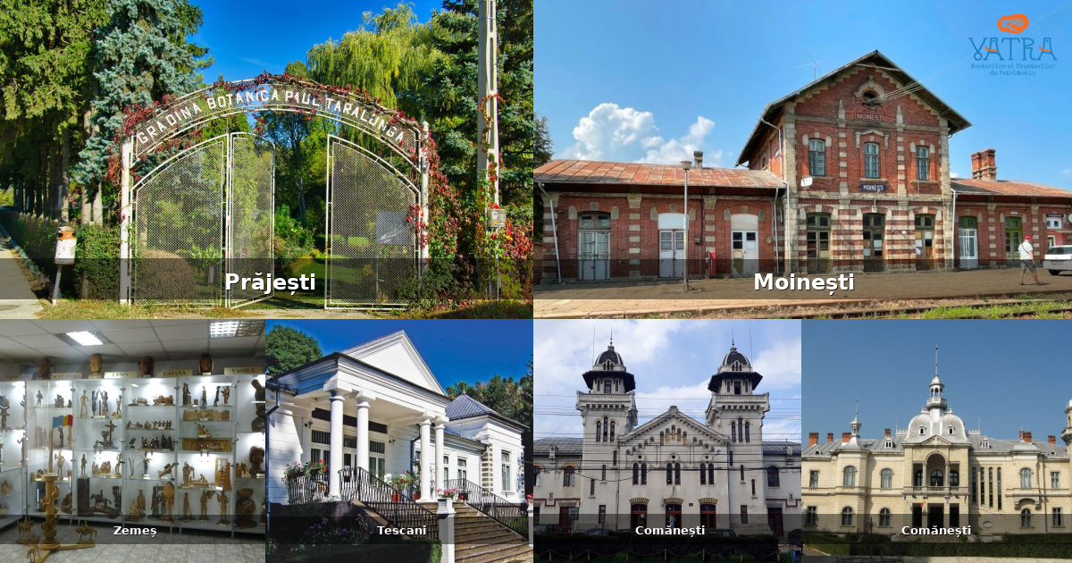 Atracții, monumente și obiective turistice din Prăjești