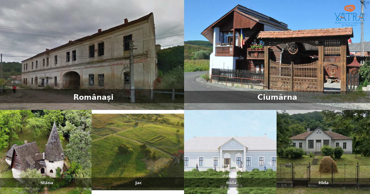 Atracții, monumente și obiective turistice din Românași