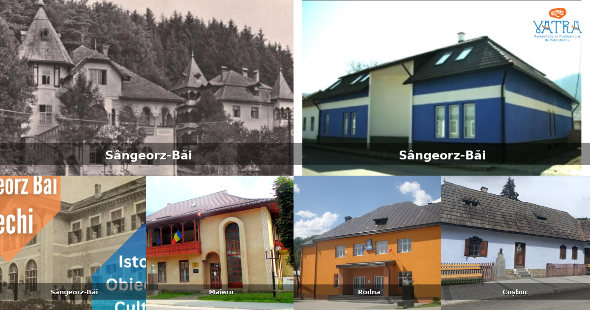 Atracții, monumente și obiective turistice din Sângeorz-Băi