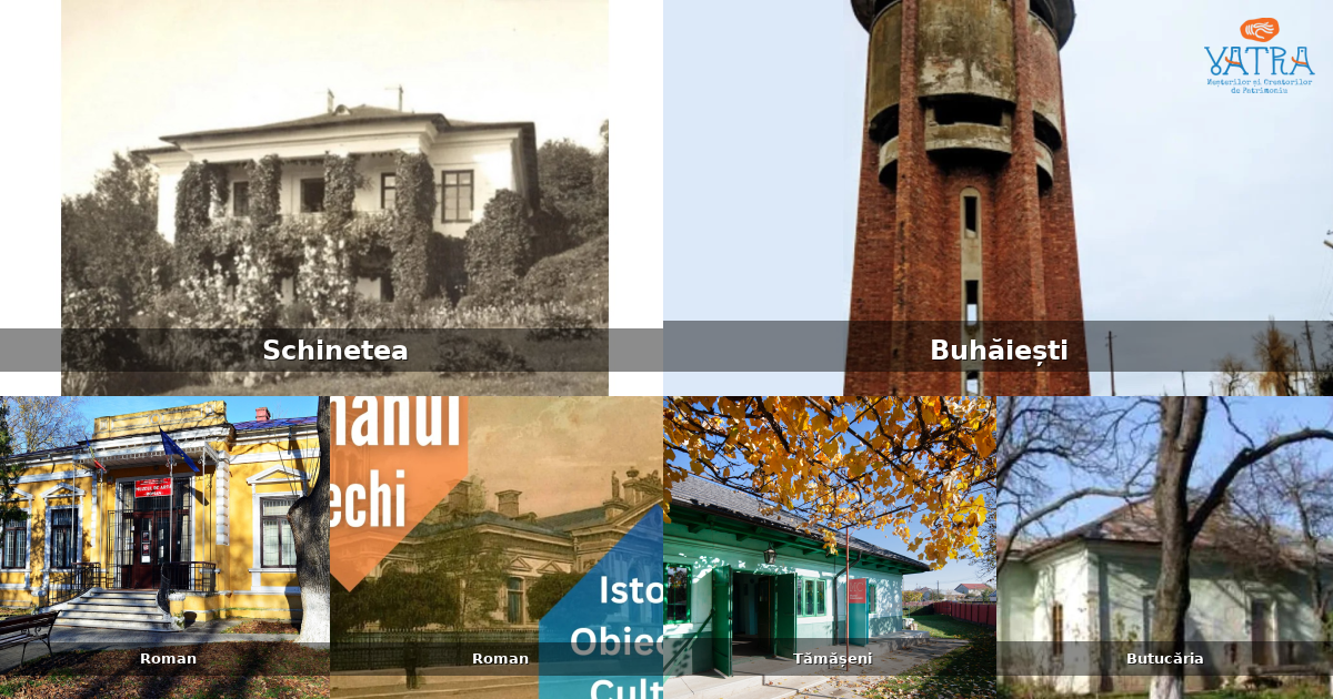 Atracții, monumente și obiective turistice din Schinetea