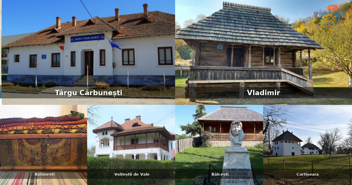 Atracții, monumente și obiective turistice din Târgu Cărbunești