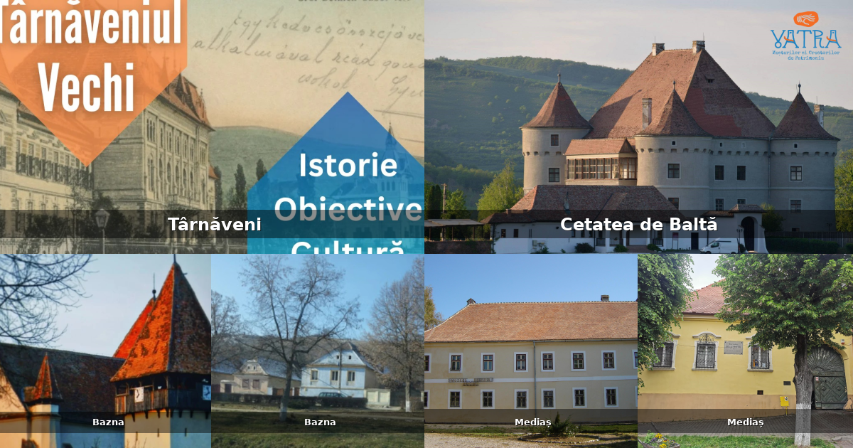 Atracții, monumente și obiective turistice din Târnăveni