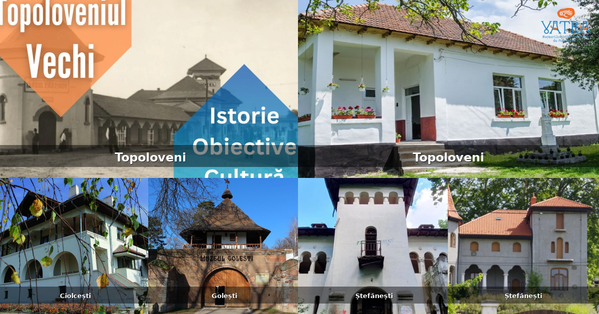 Atracții, monumente și obiective turistice din Topoloveni