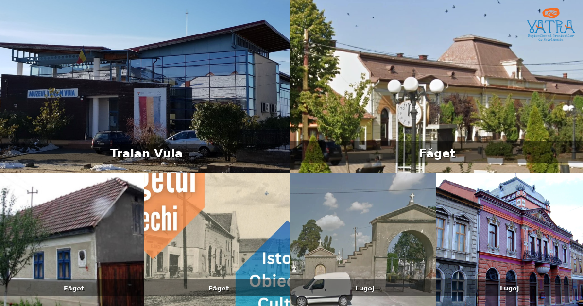 Atracții, monumente și obiective turistice din Traian Vuia