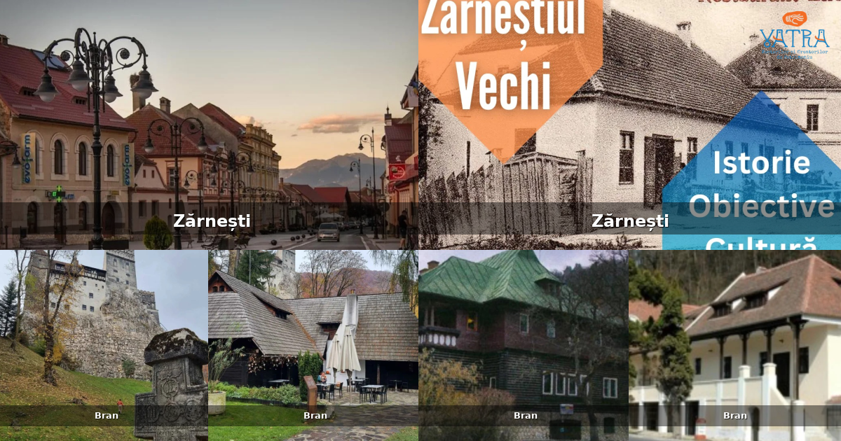 Atracții, monumente și obiective turistice din Zărnești