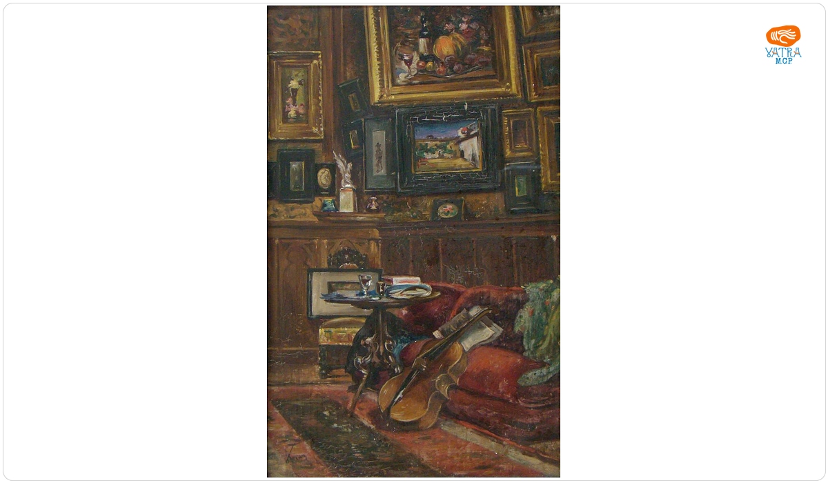 Theodor Aman — Atelierul artistului