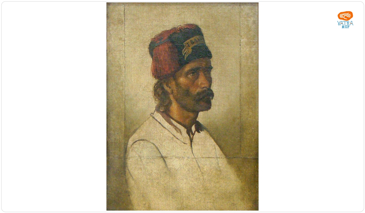 Theodor Aman — Dorobanț din Vlașca