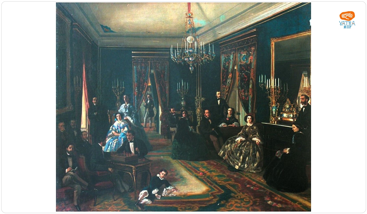 Theodor Aman — Scenă de interior