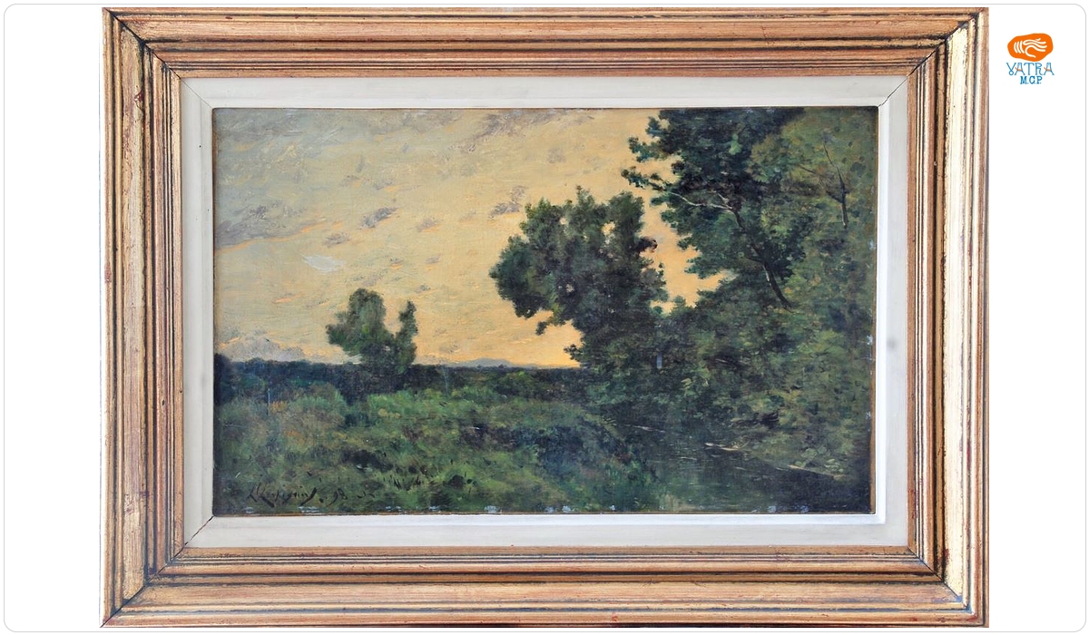 Margine de pădure in amurg