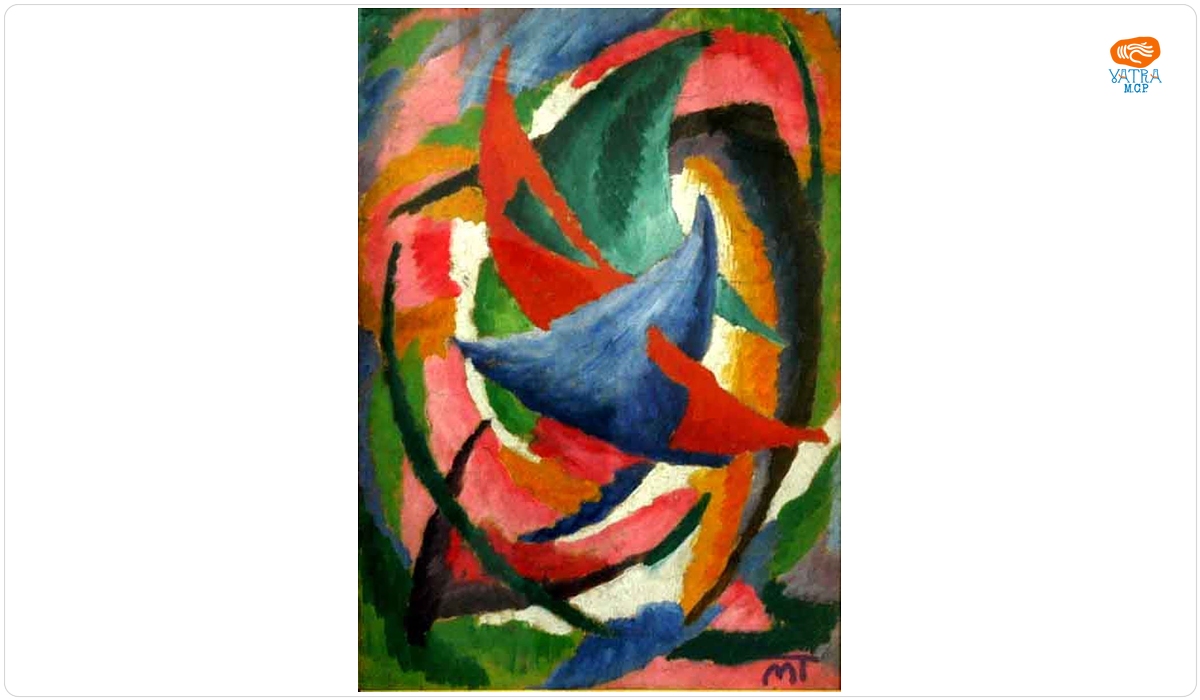 Hans MATTIS TEUTSCH — Compoziție (1916-1920), II