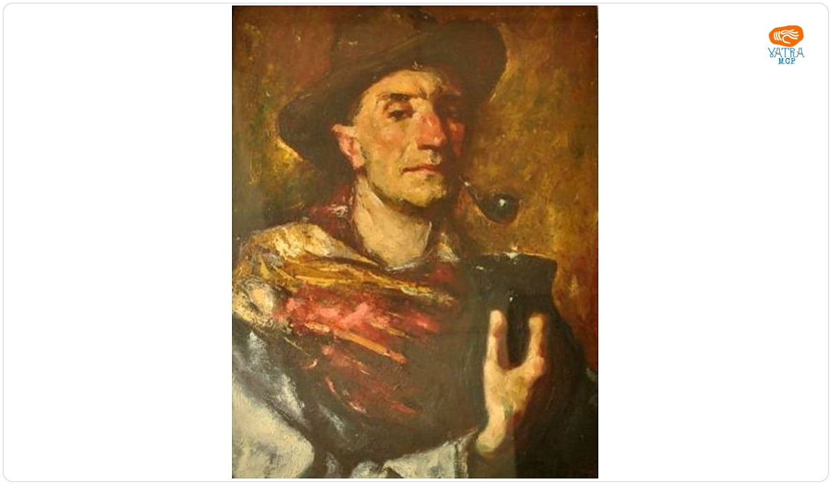 Petru Remus Troteanu — Portret cu lulea