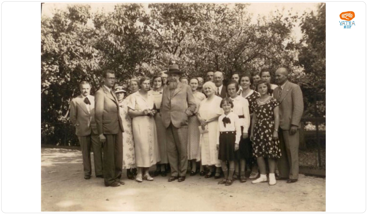 Nicolae Iorga în vizită la Iași