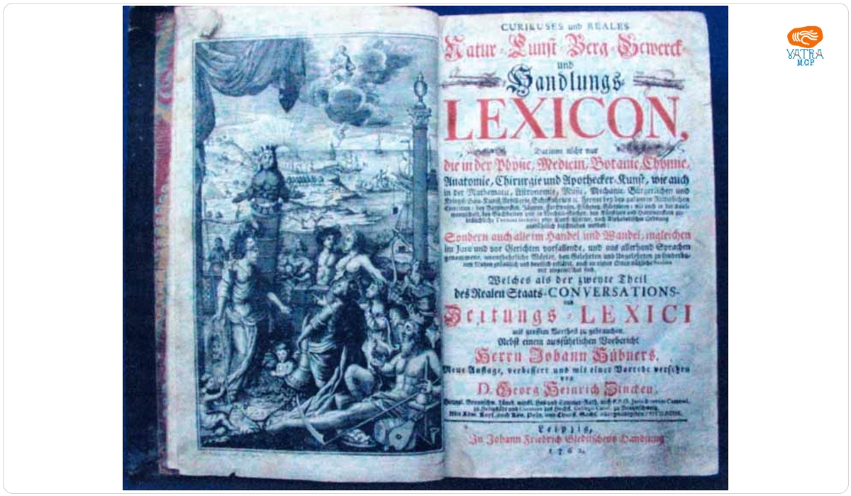 Lexicon în limba germană și latină